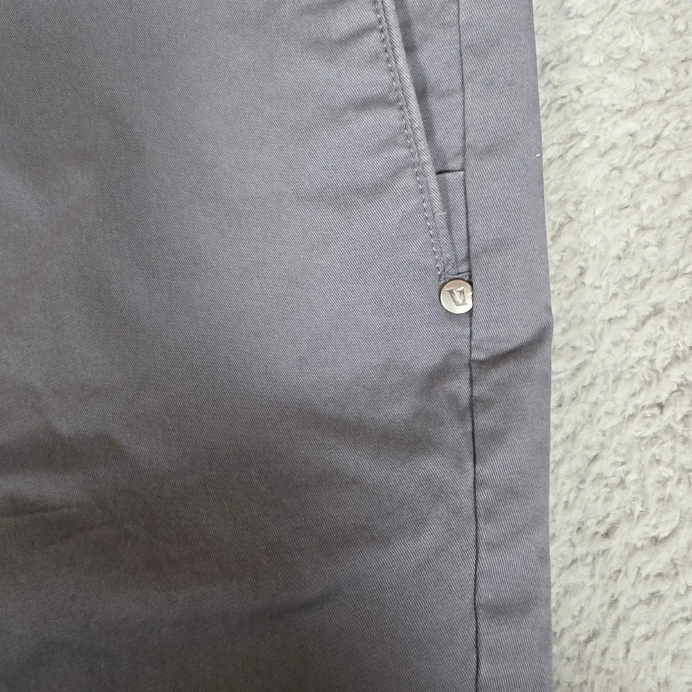 Vuori Fletcher Chino Pants Mens 36 Classic Meta Gray Stretch Performance Chino
